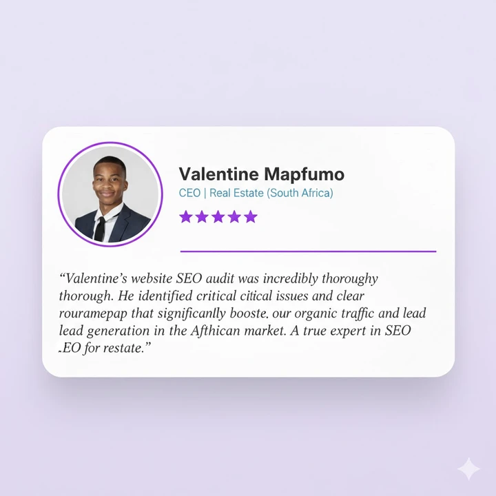Client Review for Website SEO Services and Organic Growth